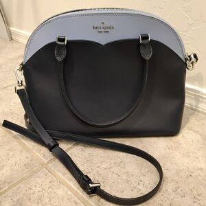 Kate Spade Navy & Light Blue Satchel